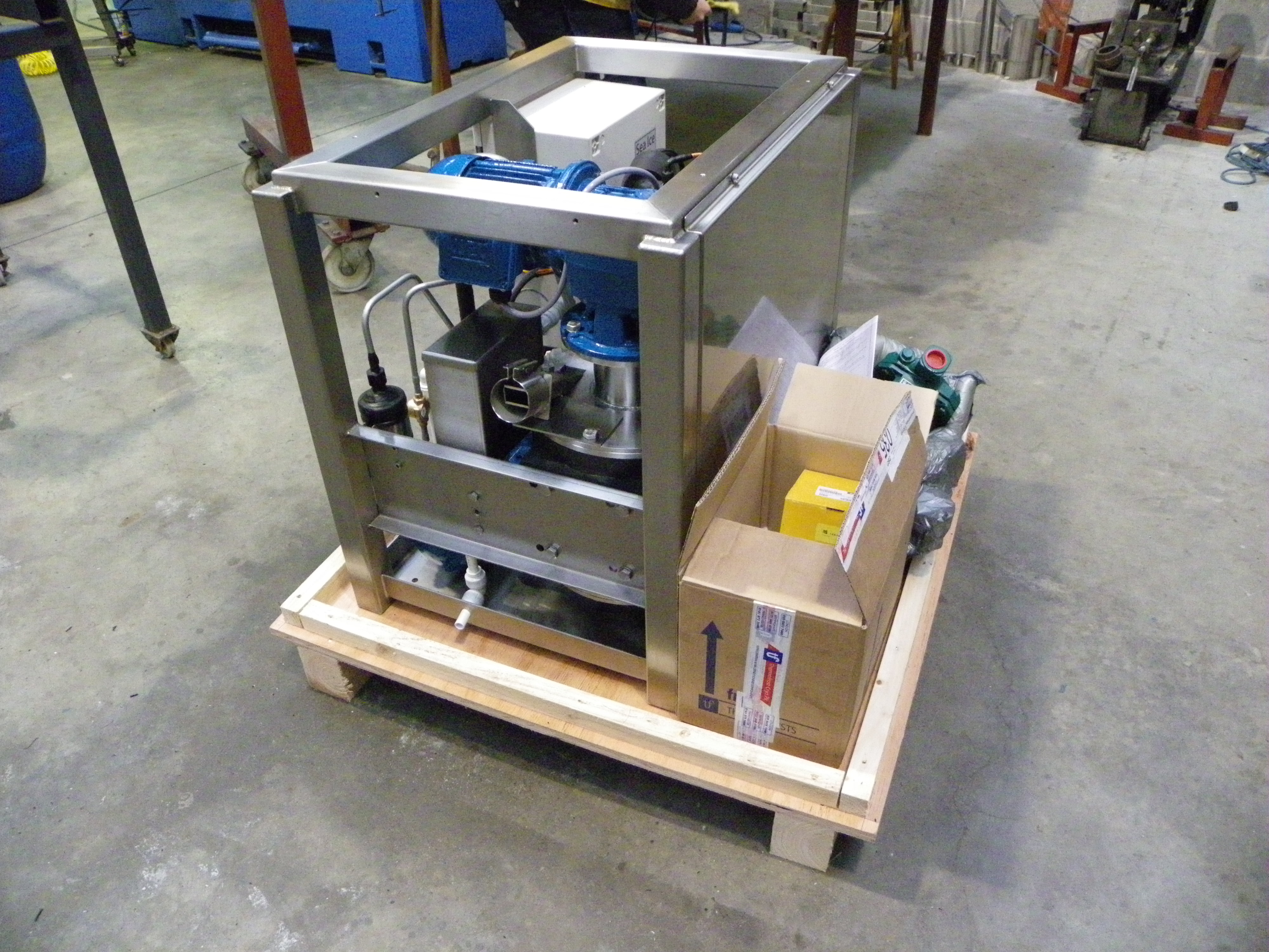 Fresh & Sea Water Ice Machines For Trawlers Ireland Sea Ice