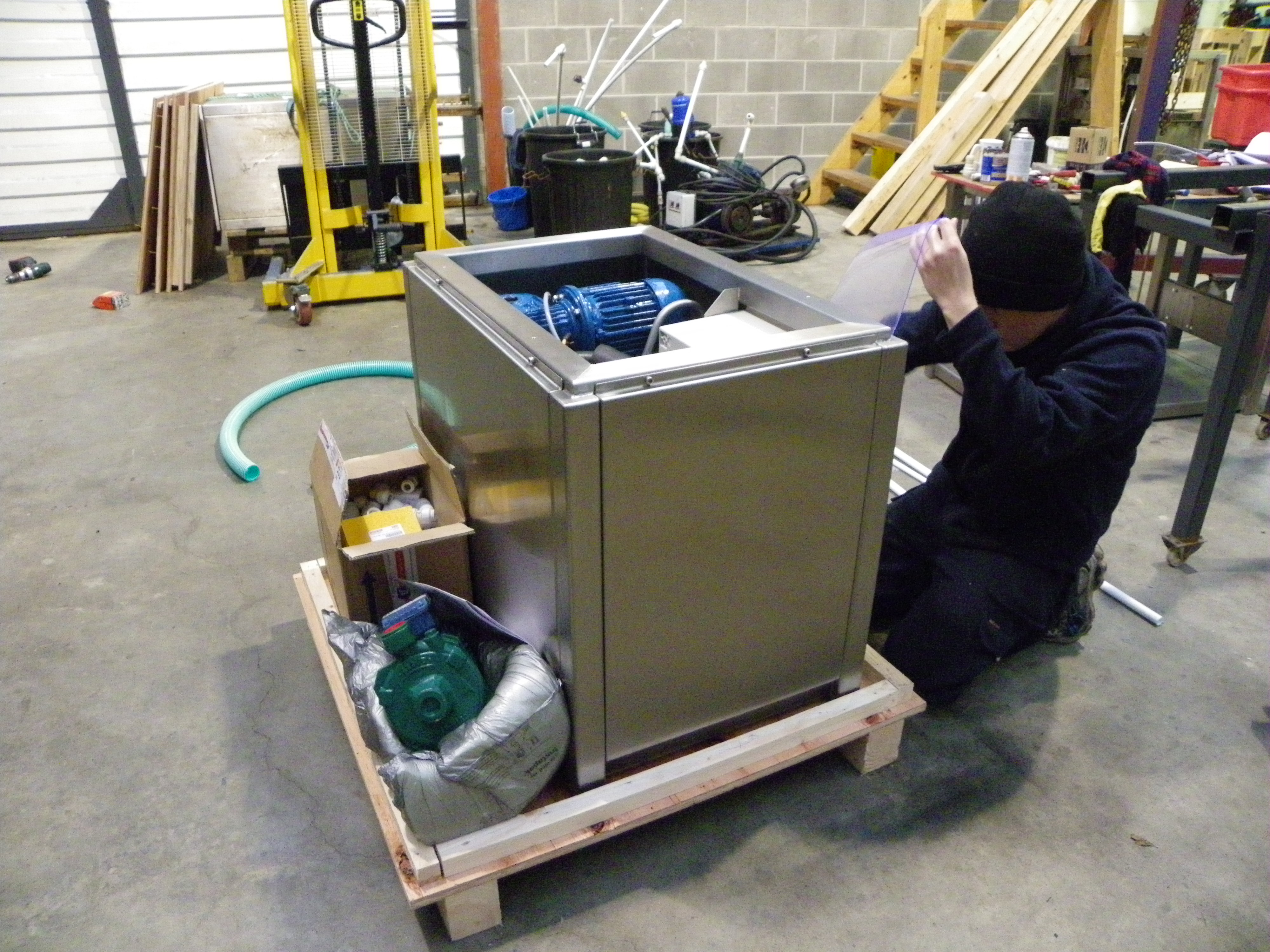 Fresh & Sea Water Ice Machines For Trawlers Ireland Sea Ice